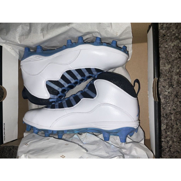 JORDAN 10 SUPERBAD UNC TAR HEELS PLAYER EXCLUSIVE* DC1136-144 SIZE 10.5 NO LID - Picture 7 of 11